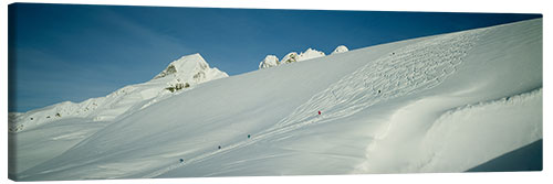 Stampa su tela Ski Resort, Caribou Mountains, Canada