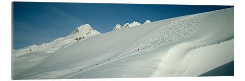 Quadro em plexi-alumínio Ski Resort, Caribou Mountains, Canada