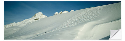 Wall sticker Ski Resort, Caribou Mountains, Canada