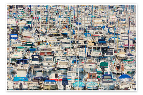 Poster Vieux-Port, Marseille, Frankreich I