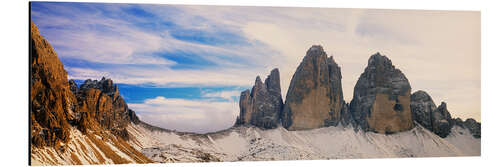 Stampa su alluminio Dolomites Alps, Italy