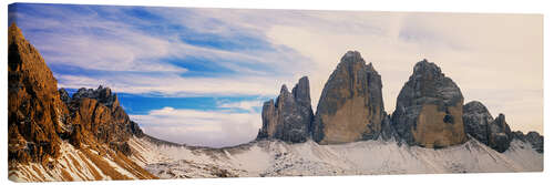 Lærredsbillede Dolomites Alps, Italy