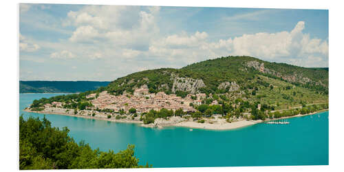 Obraz na PCV Bauduen, Lake of Sainte-Croix, Provence