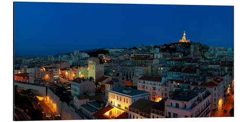 Tableau en aluminium Marseille at sunset