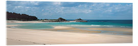 Acrylic print Beach of Sables-d&#039;Or-les-Pins, Cotes-d&#039;Armor, Brittany