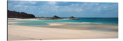 Aluminium print Beach of Sables-d'Or-les-Pins, Cotes-d'Armor, Brittany