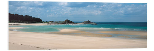 Bilde på skumplate Beach of Sables-d'Or-les-Pins, Cotes-d'Armor, Brittany