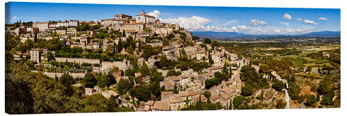 Tableau sur toile Village of Gordes, Provence-Alpes-Cote D'Azur, France