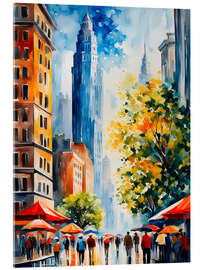 Acrylglas print New York souvenir