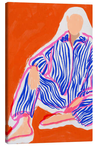 Tableau sur toile Pyjama Love