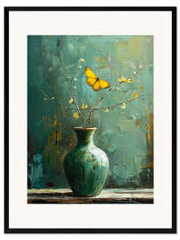 Ingelijste kunstdruk Fluttering Beauty