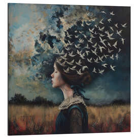 Magnettafel Gedankenlandschaften - Ein Porträt innerer Freiheit