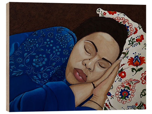 Puutaulu Sleeping beauty