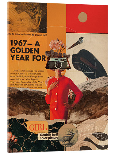 Acrylic print A Golden Year