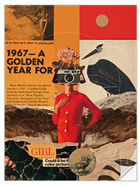 Wandsticker A Golden Year