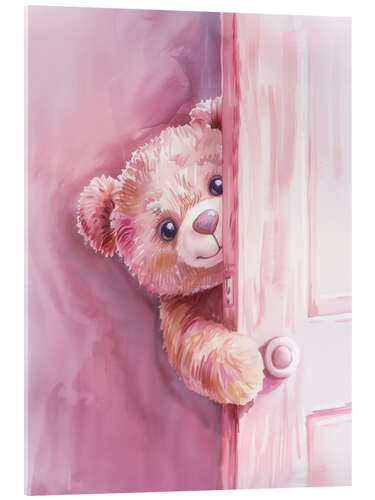 Acrylic print It's me, your Teddy Bear!