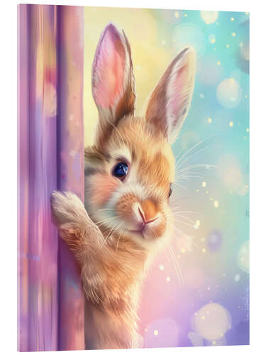 Acrylic print It's me, the bunny!