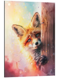 Magnettafel Guck Guck - Ich bin es, der Fuchs