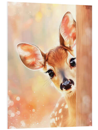 Foam board print It's me, the Fawn!