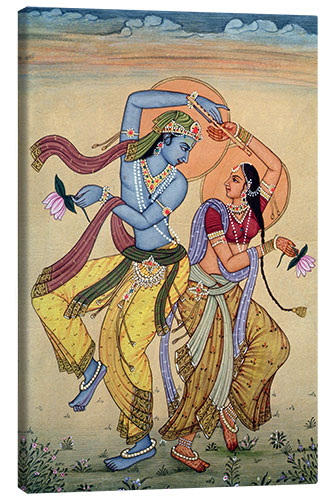 Leinwandbild Radha Krishna VI