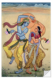 Muursticker Radha Krishna VI