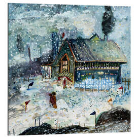 Magnettafel Ansicht von Simla, 1996