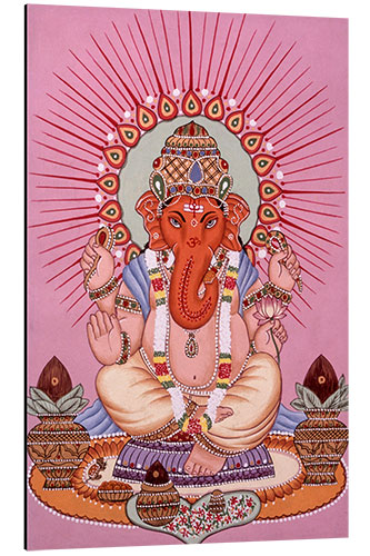 Aluminium print Ganesh Ganpati V