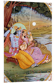 Foam board print Radha Krishna V