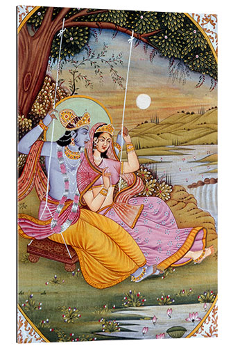 Cuadro de plexi-alu Radha Krishna V