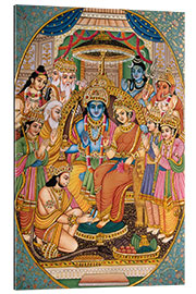 Galleriprint Ram-Darbar with other gods