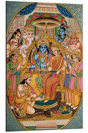 Magnettafel Ram-Darbar mit anderen Göttern