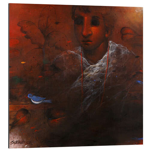 Aluminium print Face, Sekhar Kar, 2006