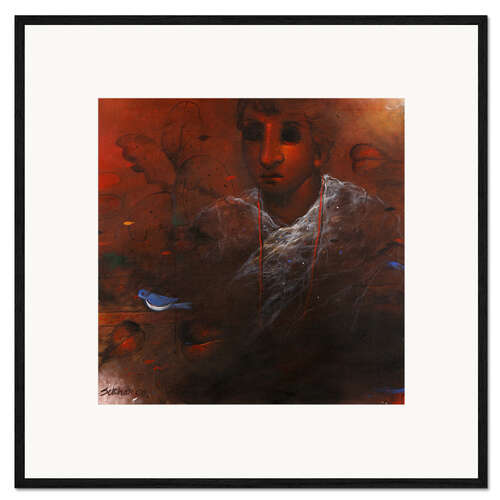 Gerahmter Kunstdruck Face, Sekhar Kar, 2006