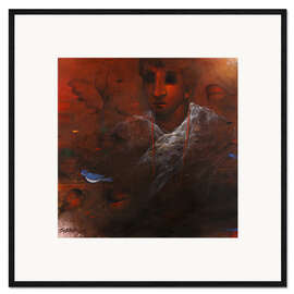 Gerahmter Kunstdruck Face, Sekhar Kar, 2006