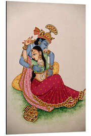 Stampa su alluminio Radha Krishna II