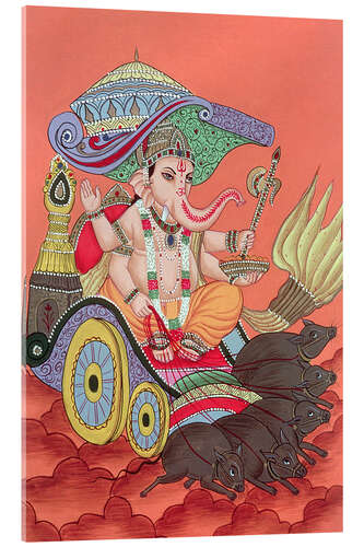 Cuadro de metacrilato Ganesh, the Elephant God