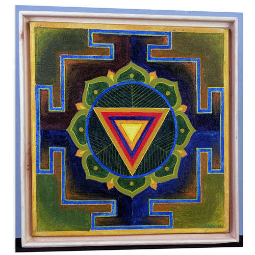 Cuadro de PVC Shiv Yantra