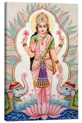 Canvas print Goddess Laxmi