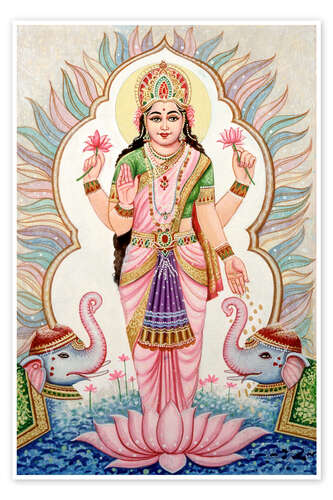 Poster Goddess Laxmi