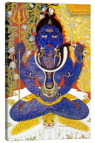 Canvas print Lord Shiva Shanker