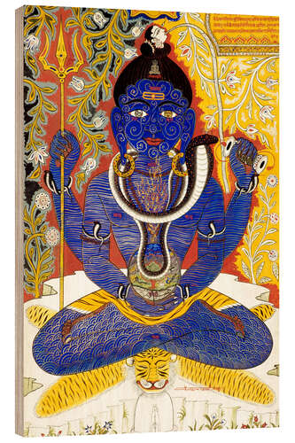 Puutaulu Lord Shiva Shanker