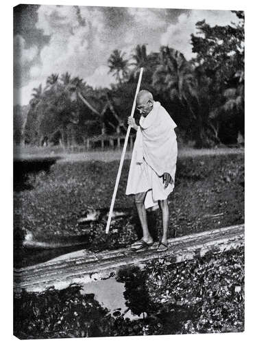 Canvas print Mahatma Gandhi