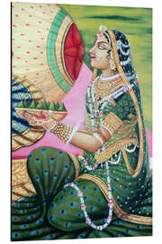 Aluminium print Radha, one of Krishna's wives