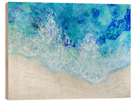 Tableau en bois Celestial Tides