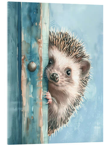 Acrylic print It's me, the Hedgehog!