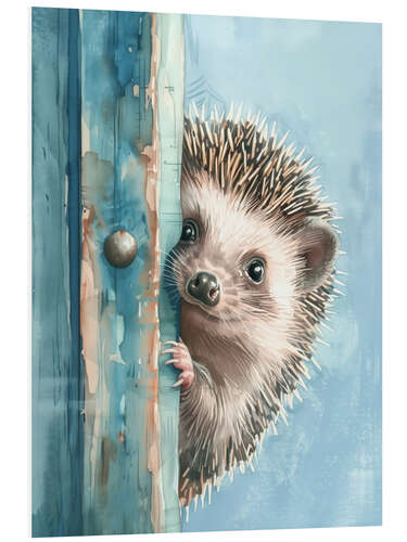 Tableau en PVC It's me, the Hedgehog!