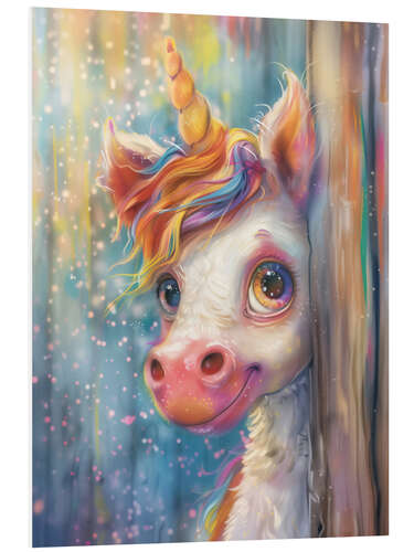 Tableau en PVC It's me, the unicorn II