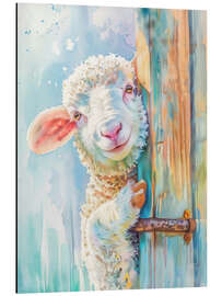 Magnettafel Guck Guck - Ich bin es, das Lämmchen