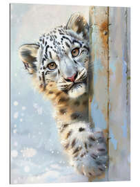 Gallery print It&#039;s me, Leo the Snow Leopard!