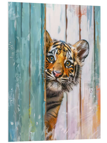 Foam board print It's me, a tiger cub!